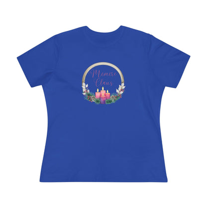 Mémère Claus - Joyeux Noël! 🤶🎄 - Women's Softstyle Tee - Whippie's