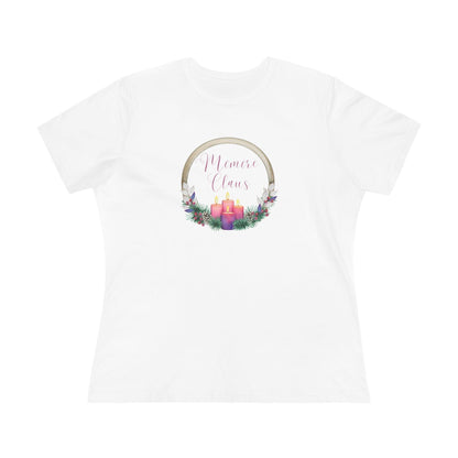 Mémère Claus - Joyeux Noël! 🤶🎄 - Women's Softstyle Tee - Whippie's