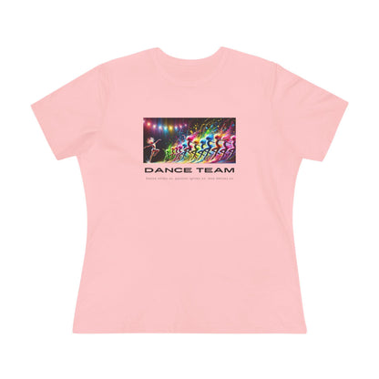 Dance Team: Dance unites us, passion ignites us, love defines us! 💃‍♀️ Women's Softstyle Tee 🎨 - Whippie's