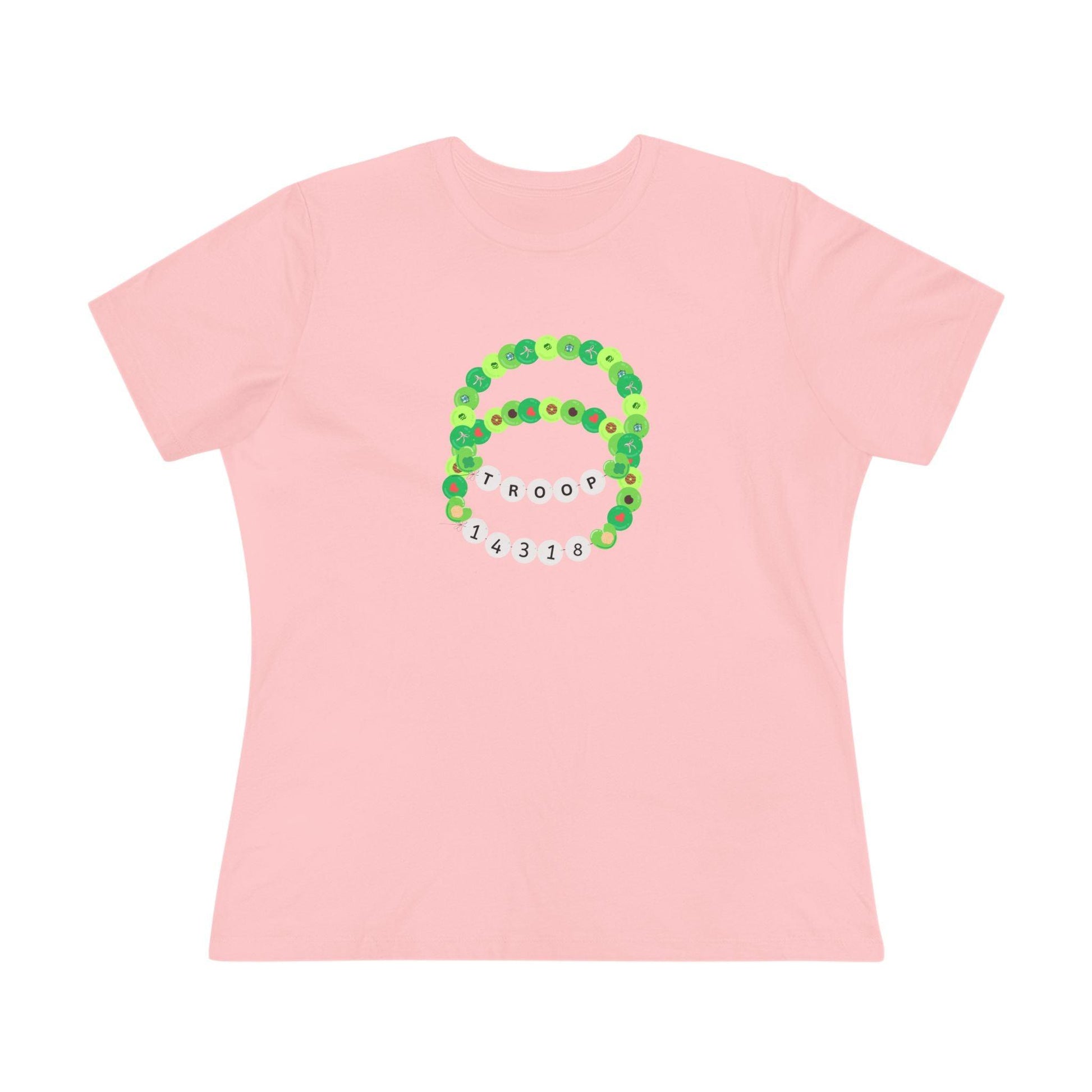 Girl Scout Troop Bracelet Tee - Women's - ✨ Show Your Troop Pride! ✨ - Whippie's