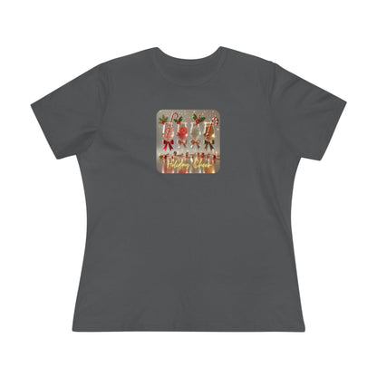 Holiday Cheer - Sip, Smile, Repeat 🥂🎄 - Women's Softstyle Tee - Whippie's