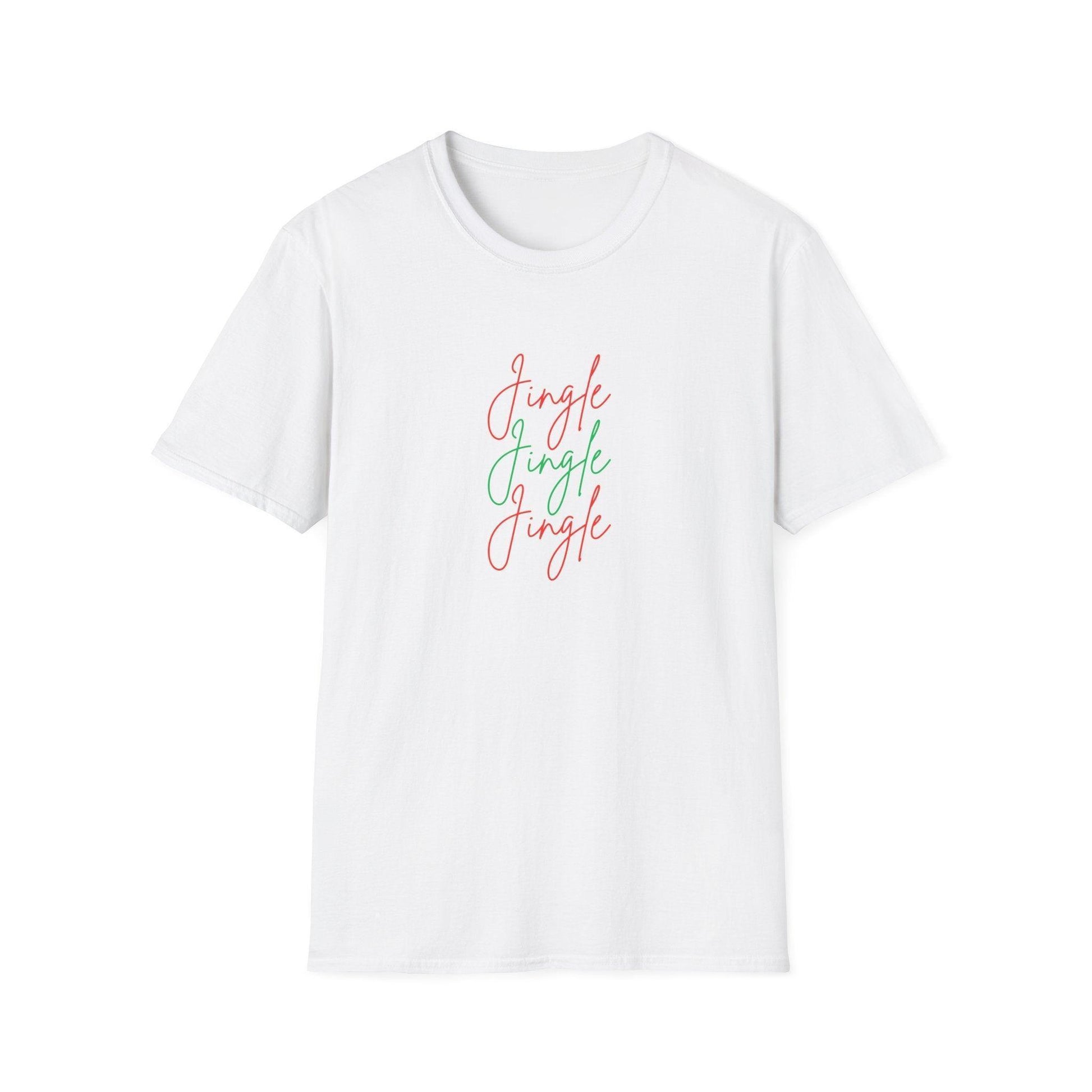 Jingle Jingle Jingle: All the Way to Christmas Fun! 🎄🎉🎁 - Unisex Softstyle T-shirt - Whippie's