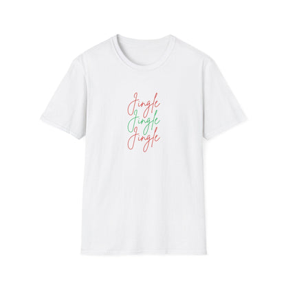 Jingle Jingle Jingle: All the Way to Christmas Fun! 🎄🎉🎁 - Unisex Softstyle T-shirt - Whippie's