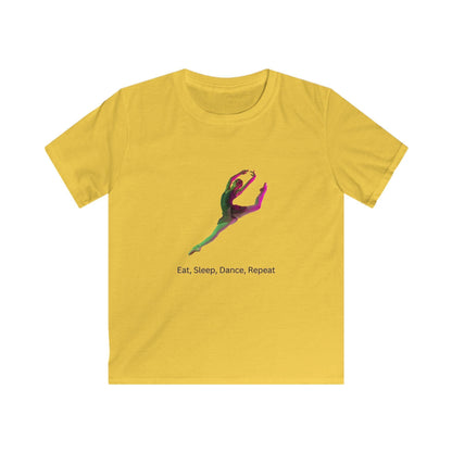 Eat, Sleep, Dance, Repeat Kids' Tee! 💃🕺 🎶🔄 - Whippie's