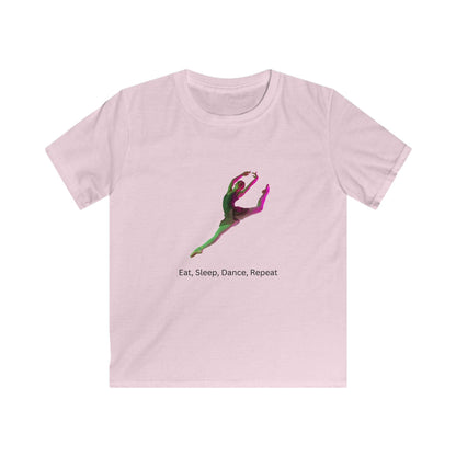 Eat, Sleep, Dance, Repeat Kids' Tee! 💃🕺 🎶🔄 - Whippie's