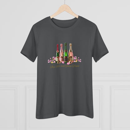 🍾💖 Pop, Fizz, and Shine Bright! ✨🥂 - Women's Softstyle Tee - Whippie's