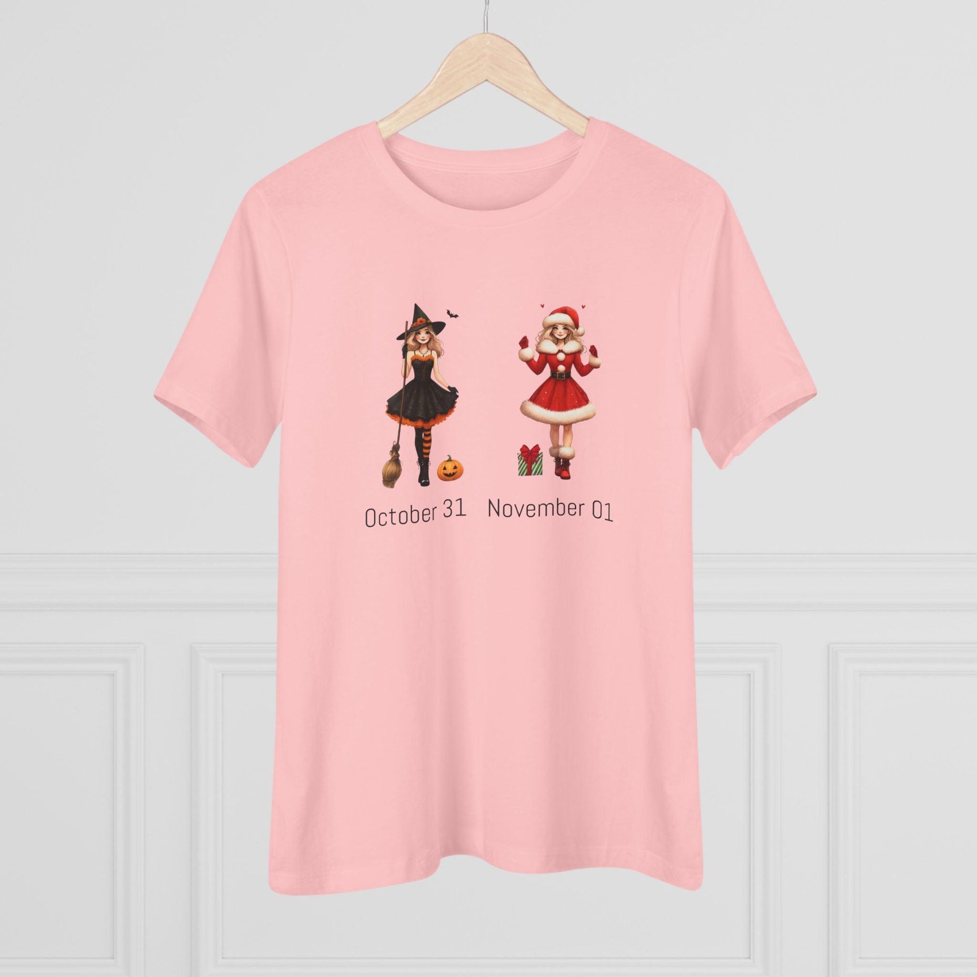 From Halloween to Holidays Women's Softstyle Tee 🎄🎃 - Whippie's