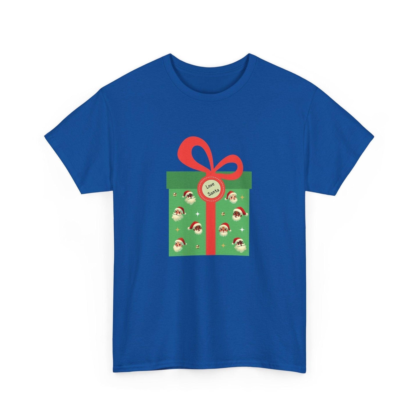 Love Santa Present 🎅 Unisex Heavy Cotton™ Tee! - Whippie's