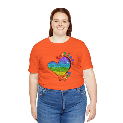❤️‍🔥 Self Love Club 🌈 Unisex Tee ✨ Join the club, love yourself! - Whippie's