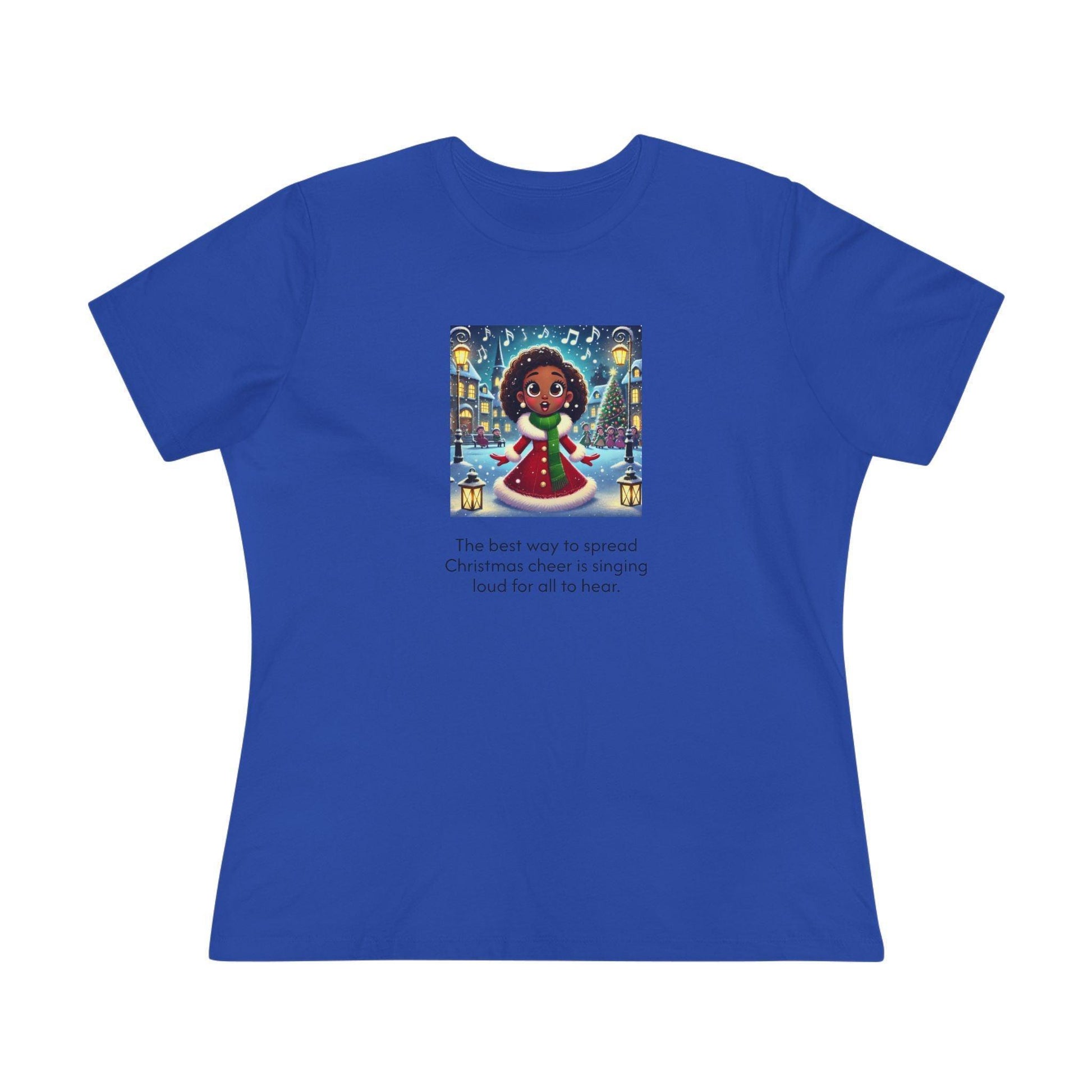 Caroler - Christmas Cheer - Younger BH Girl - Women's Tee - Whippie's