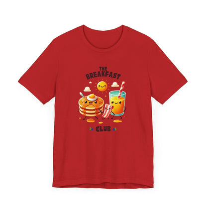 🥞 Breakfast Club 🍳 Unisex Jersey Tee ☀️ Rise and shine, breakfast time! - Whippie's