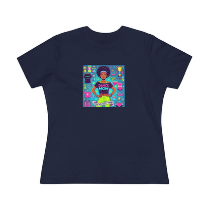 Dance Mom: You've Got This - Darker Skin Tone Mom - Short Hair - Women's Softstyle Tee - Whippie's