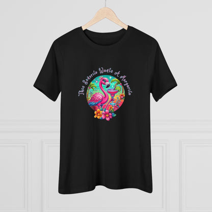 This Señorita Wants a Margarita - Women's Cotton Tee 🦩🍹 - Whippie's