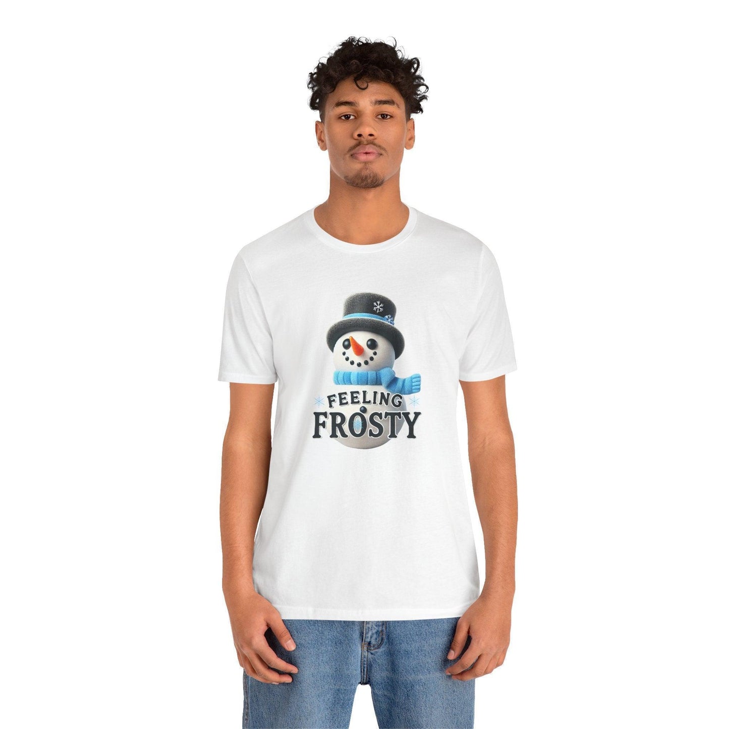 ☃️ Feeling Frosty? ❄️ Unisex Jersey Tee ✨ Embrace the winter chill! - Whippie's