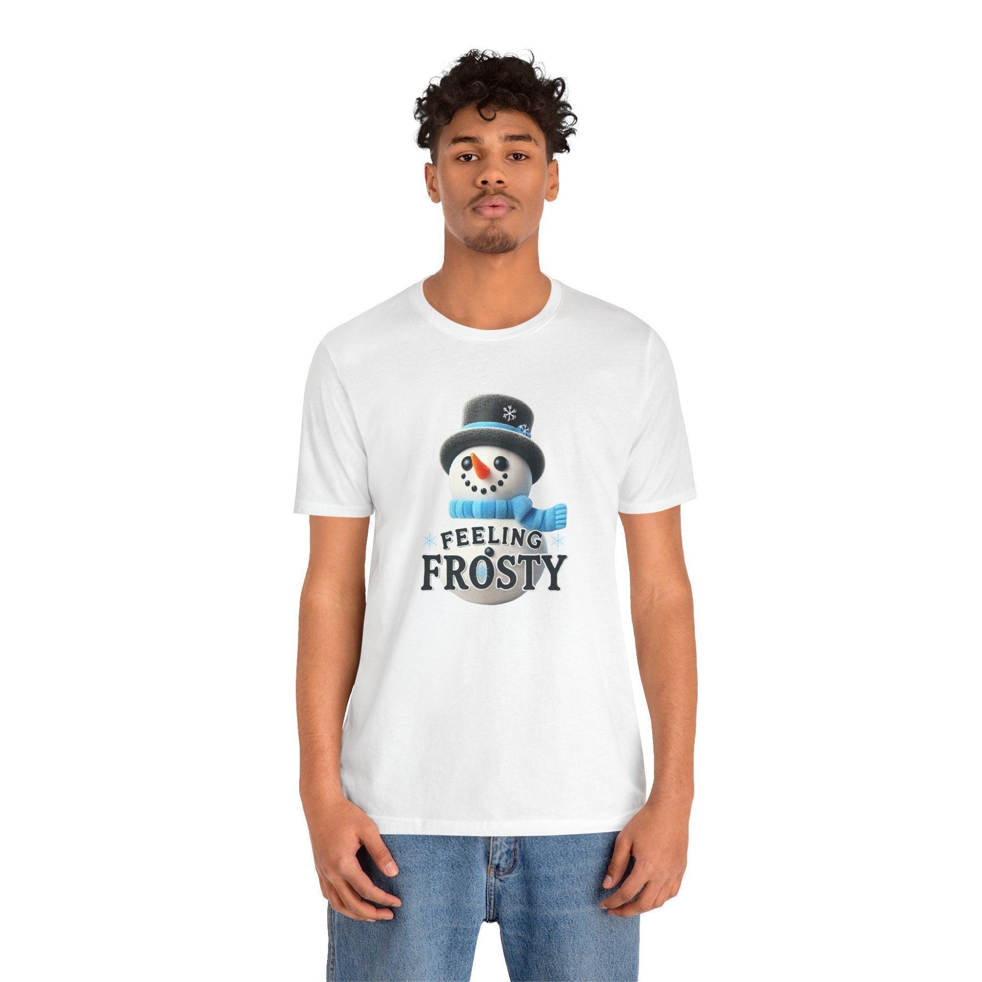 ☃️ Feeling Frosty? ❄️ Unisex Jersey Tee ✨ Embrace the winter chill! - Whippie's