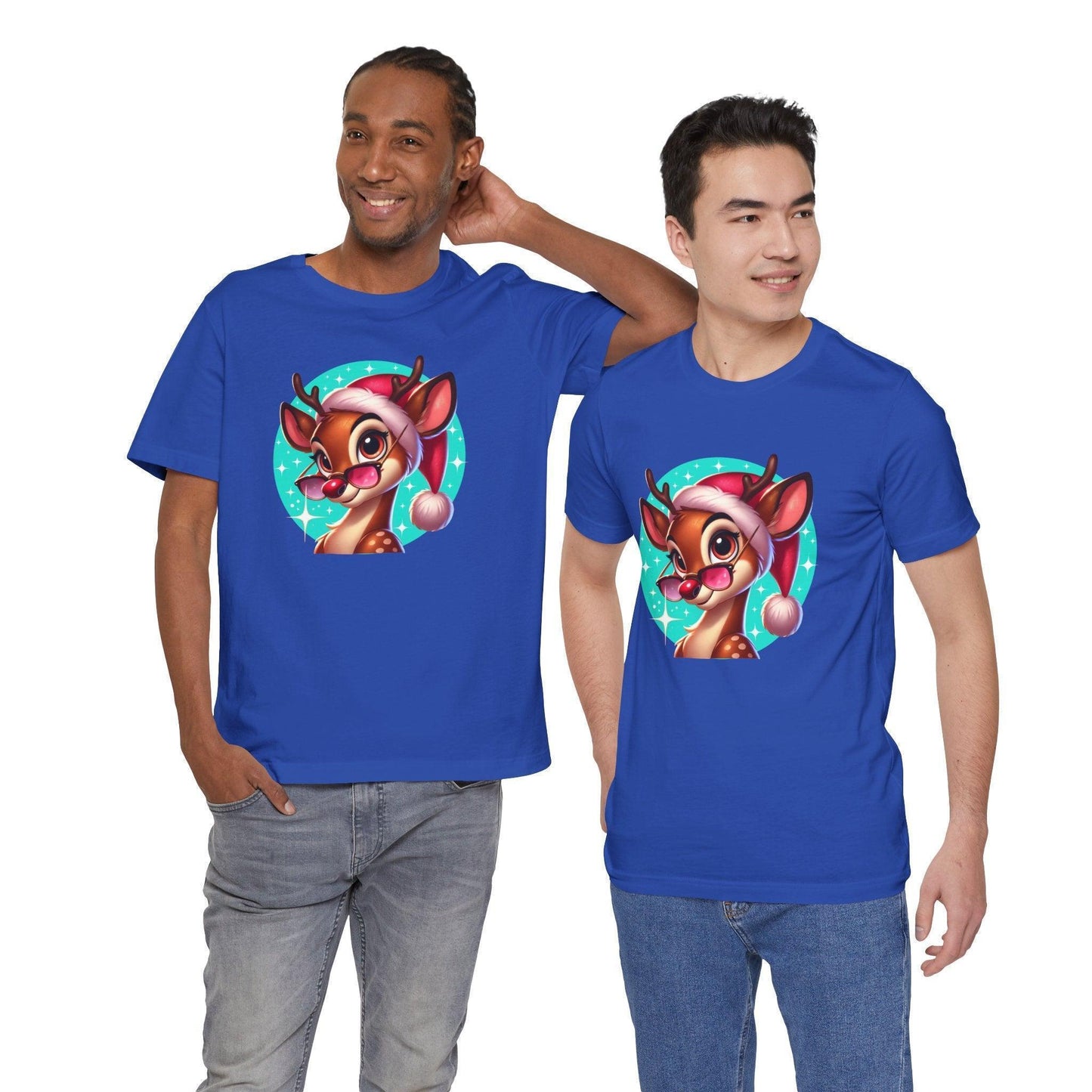 😎 Reindeer Cool 😎 Unisex Jersey Tee ✨ Stay cool this Christmas! - Whippie's