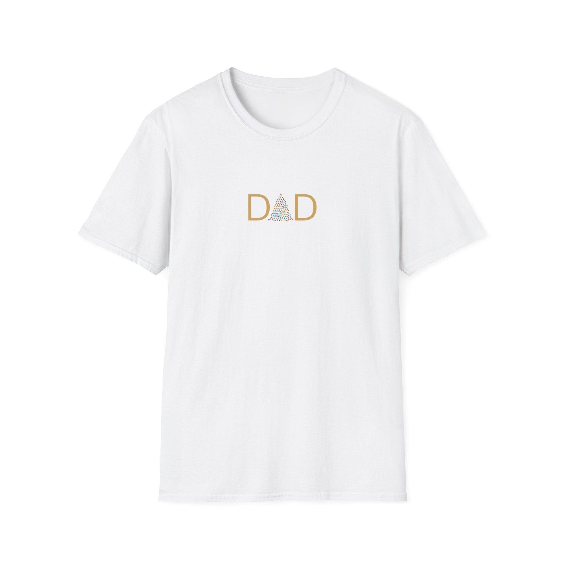 DAD 🎄 - Golden Christmas Dad! ✨🎁- Mens Softstyle T-shirt - Whippie's