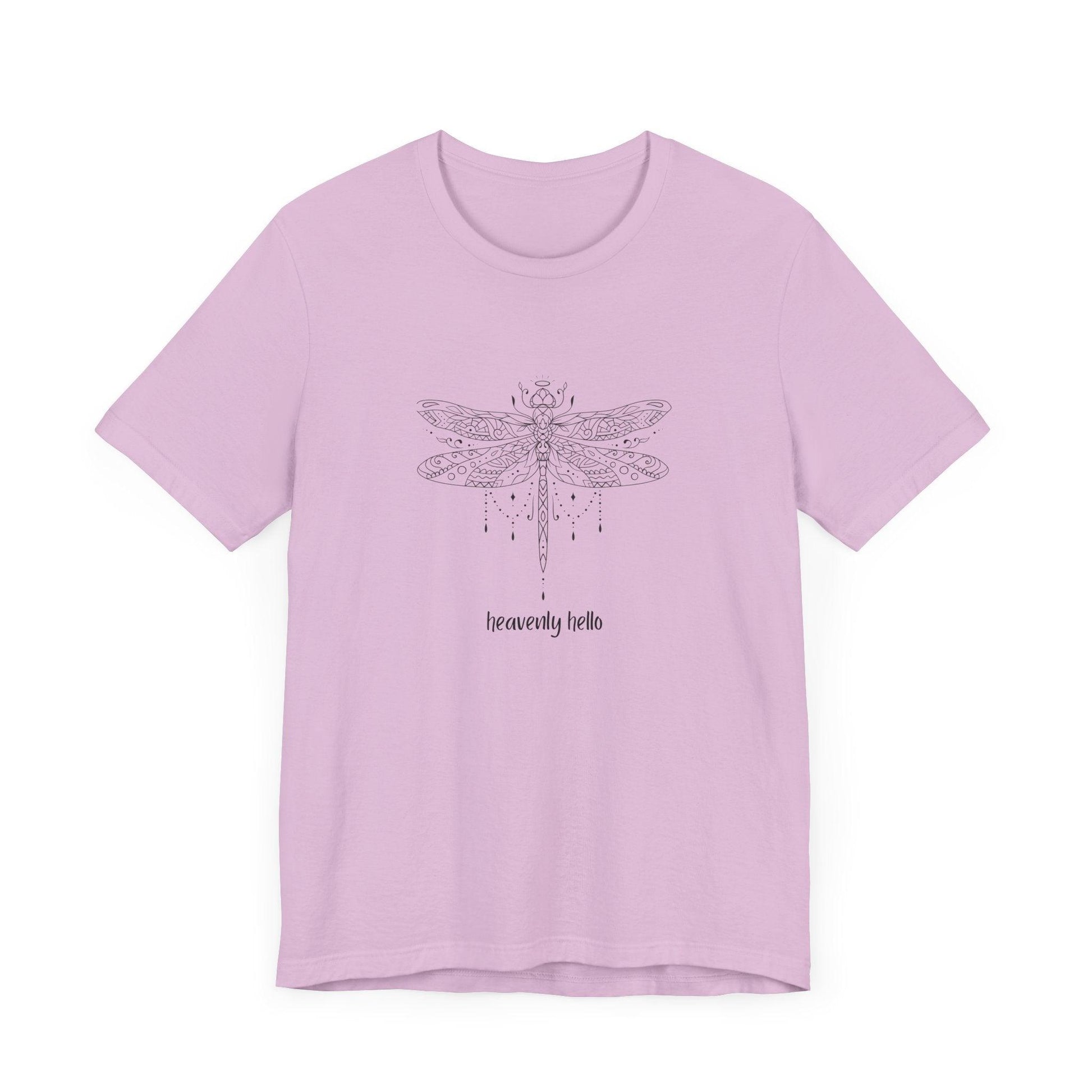 Heavenly Hello Unisex Jersey Tee - 🕊️ Carry a Piece of Heaven Close to Your Heart 🕊️ - Whippie's