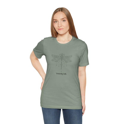 Heavenly Hello Unisex Jersey Tee - 🕊️ Carry a Piece of Heaven Close to Your Heart 🕊️ - Whippie's