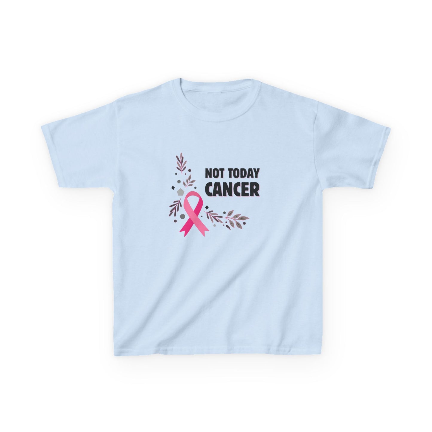 Lisa Whippie Fundraiser Breast Cancer Tee - Not Today Cancer Geometric Youth