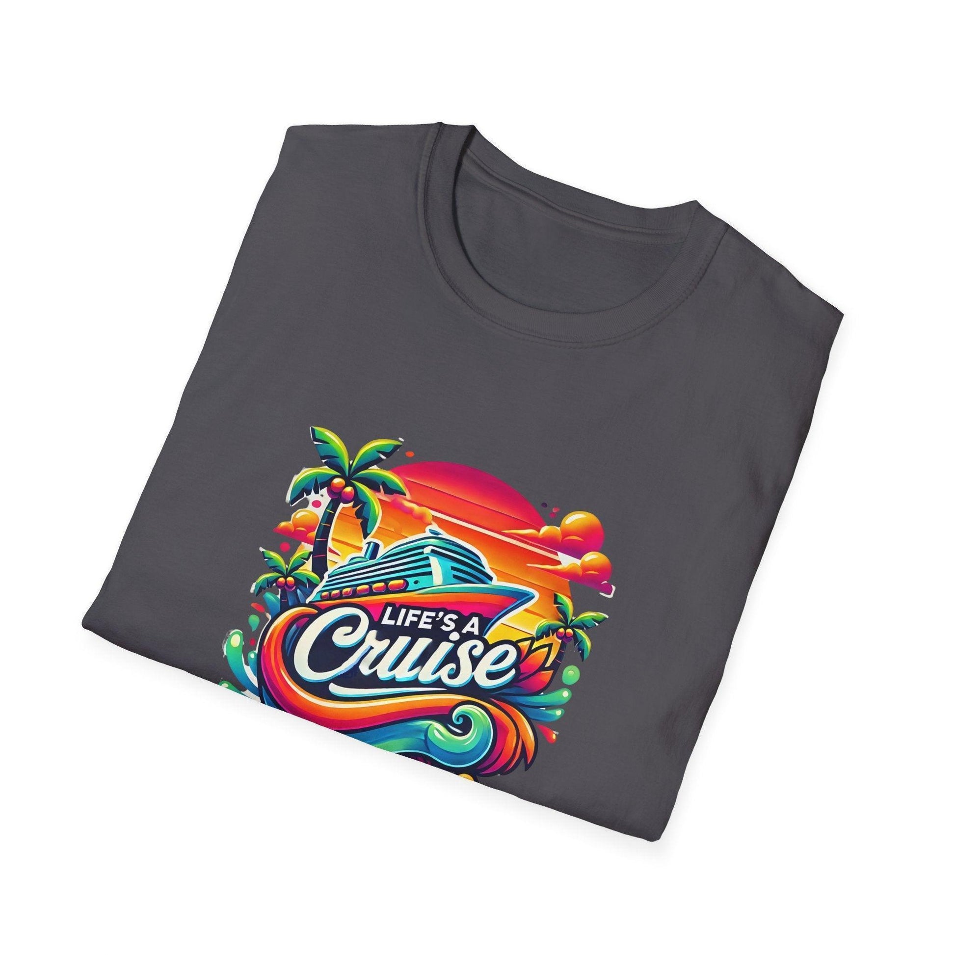 Life's a Cruise 🌊☀️🚢🌴 Unisex Tee - Whippie's
