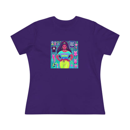 Dance Mom: You've Got This - Darker Skin Tone Mom - Curvy - Women's Softstyle Tee - Whippie's
