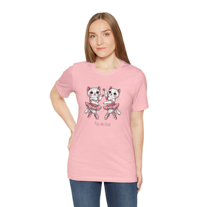 🐈‍⬛ Pas de Chat 🩰 Unisex Jersey Tee ✨ - Whippie's