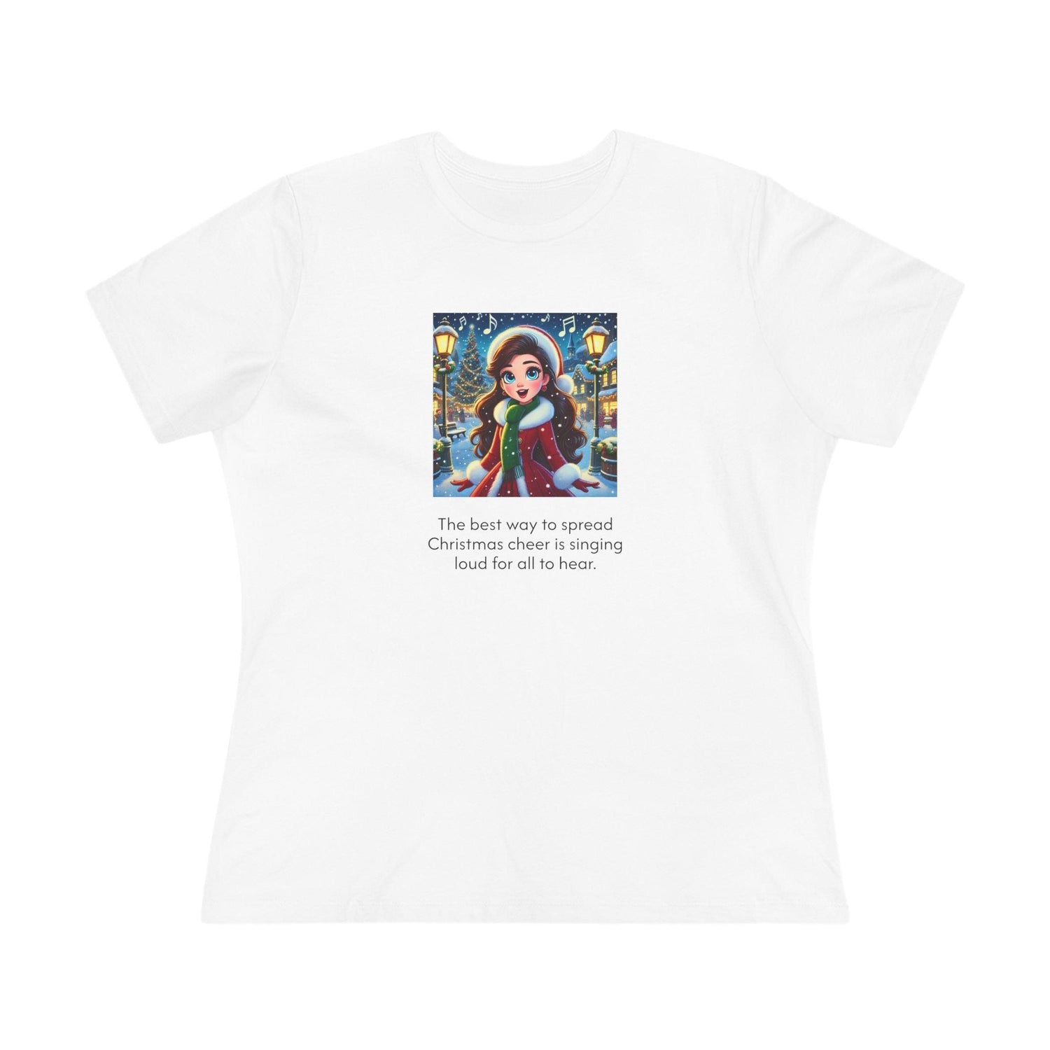 Caroler - Christmas Cheer - BHLBE Girl - Women's Tee - Whippie's