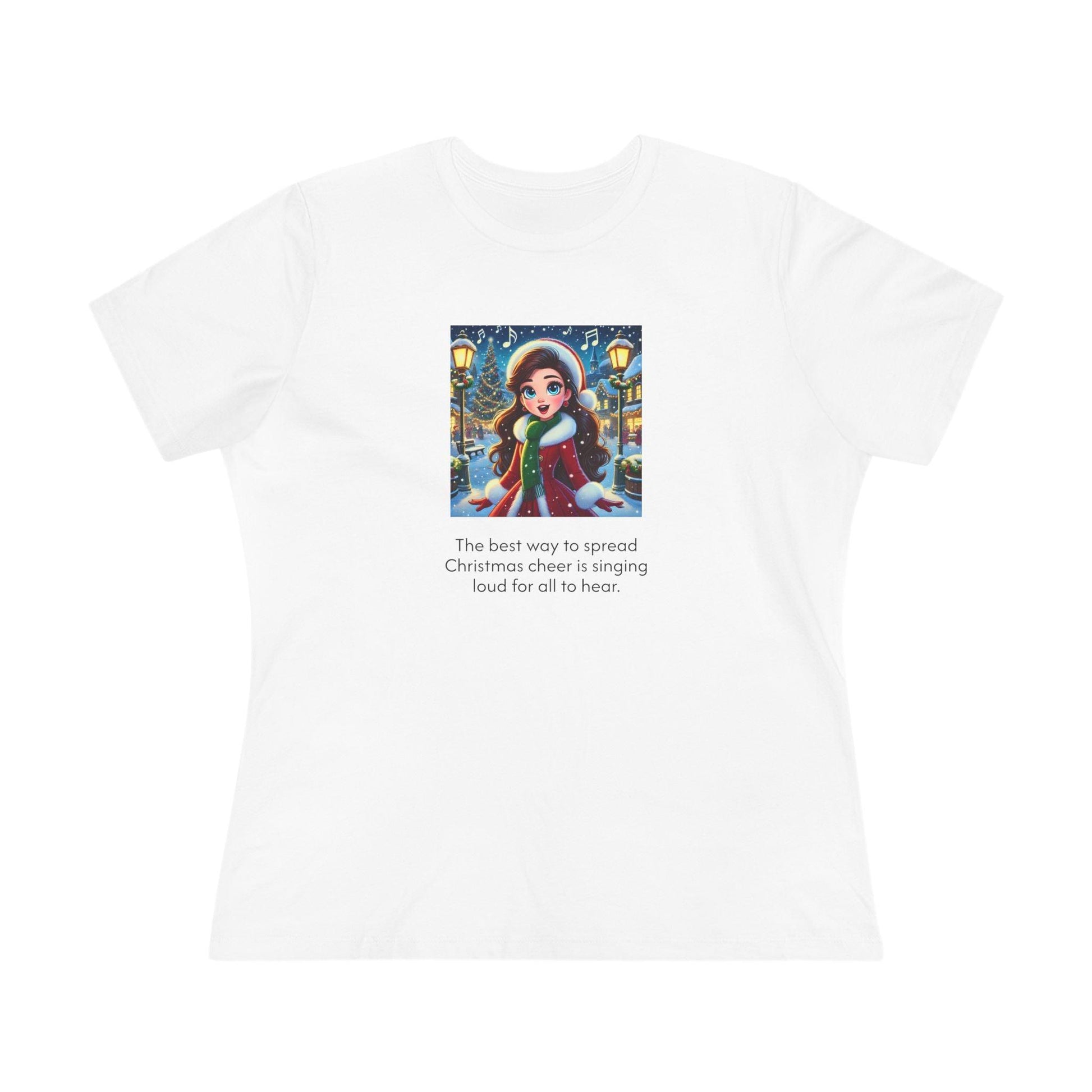Caroler - Christmas Cheer - BHLBE Girl - Women's Tee - Whippie's