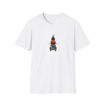 Happy Halloween! 🎃👻💀 Truckin' Treats in Style! - Unisex Softstyle T-shirt - Whippie's