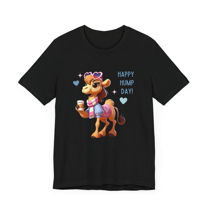 Happy Hump Day - Unisex Jersey Tee - 🐪 Celebrate the Midweek Hump with a Smile! 🐪 - Whippie's