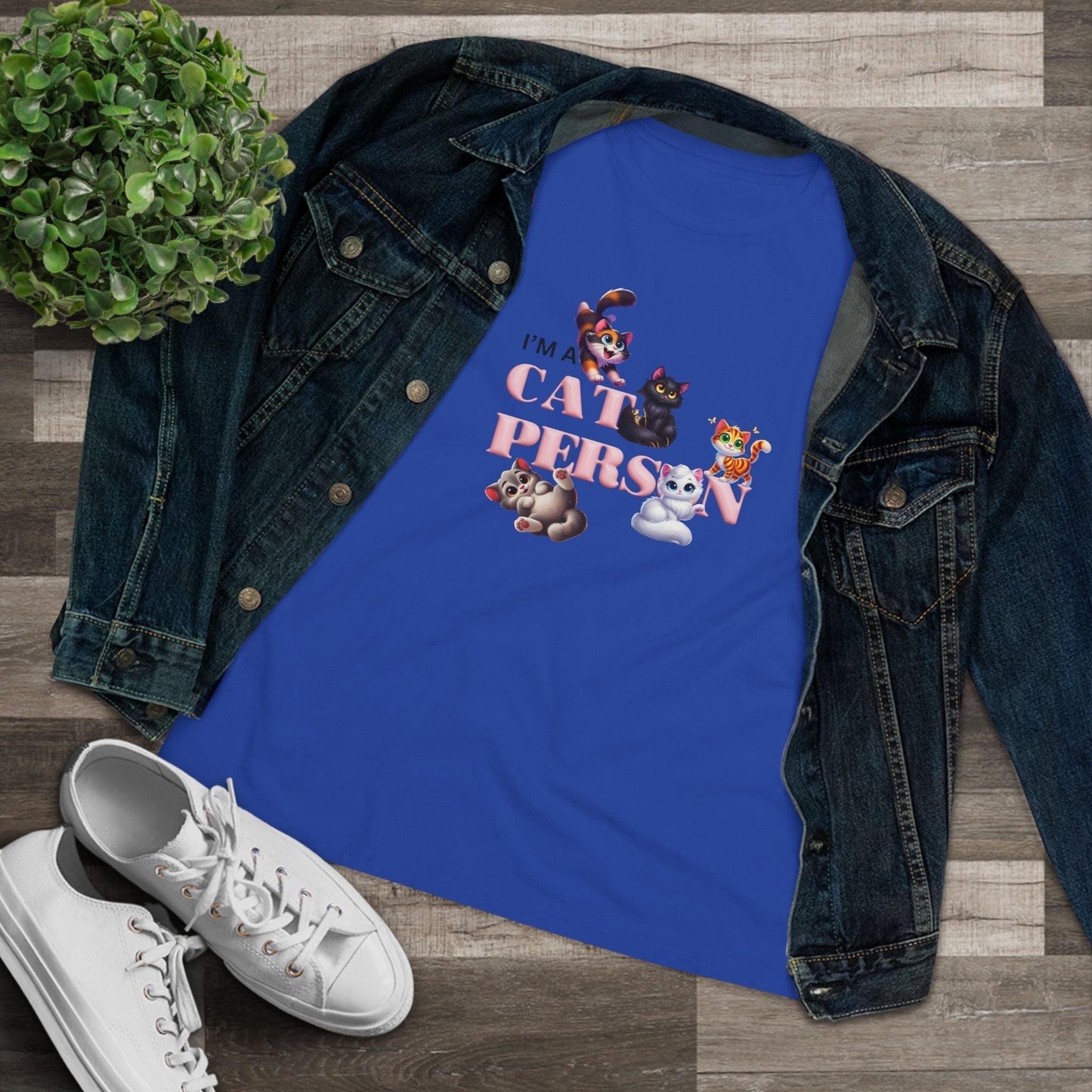 🐱 I'm a Cat Person 🐈 Unisex Jersey Tee ❤️ Show your purr-sonality! - Whippie's