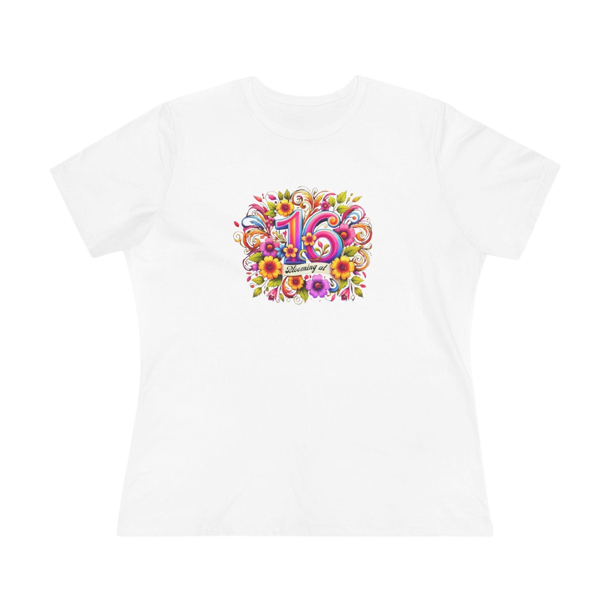 Blooming at 16 - A Beautiful Blossom 🌺 - Women's Softstyle Tee - Whippie's