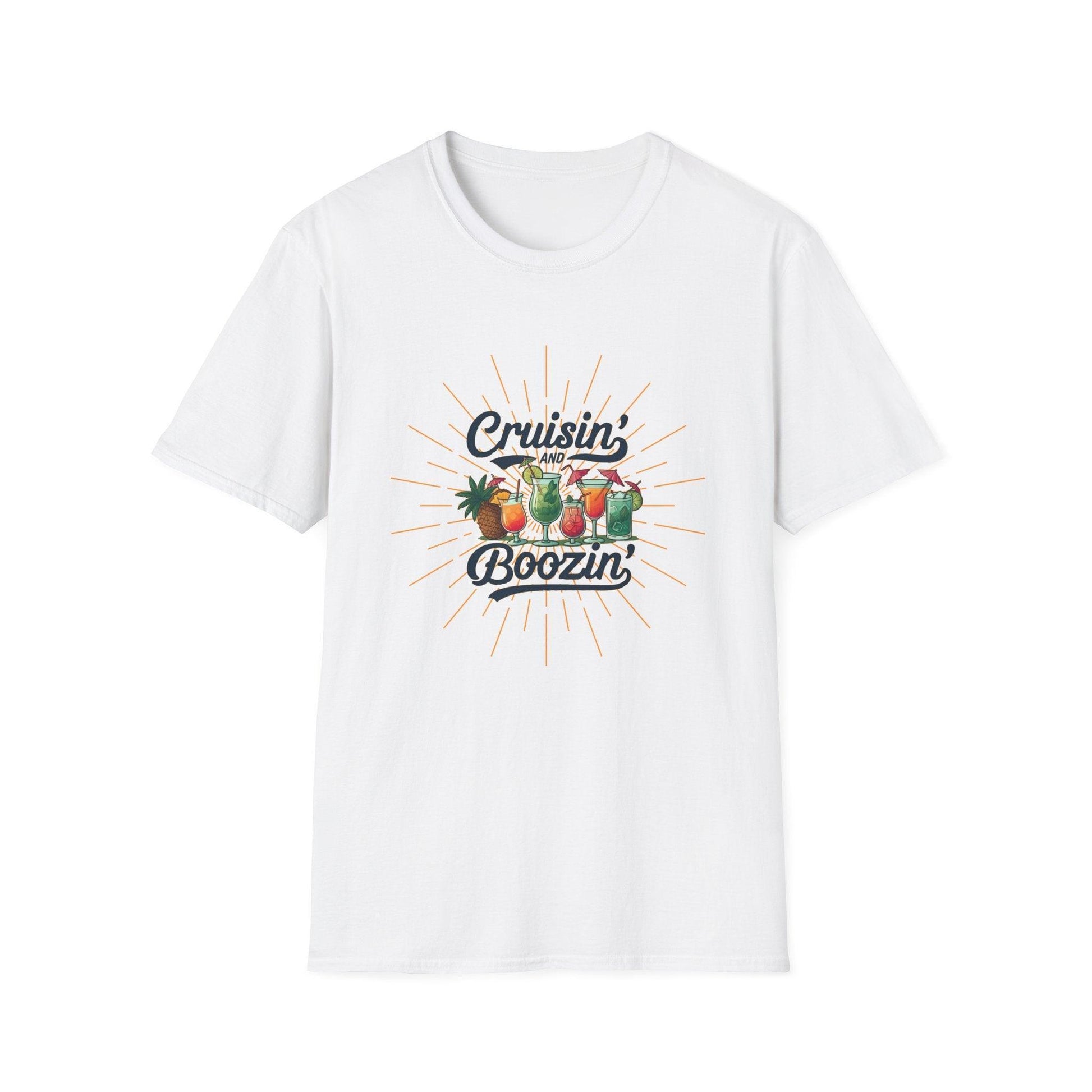 Cruisin' and Boozin Unisex Tee 🛳️🍹 - Whippie's