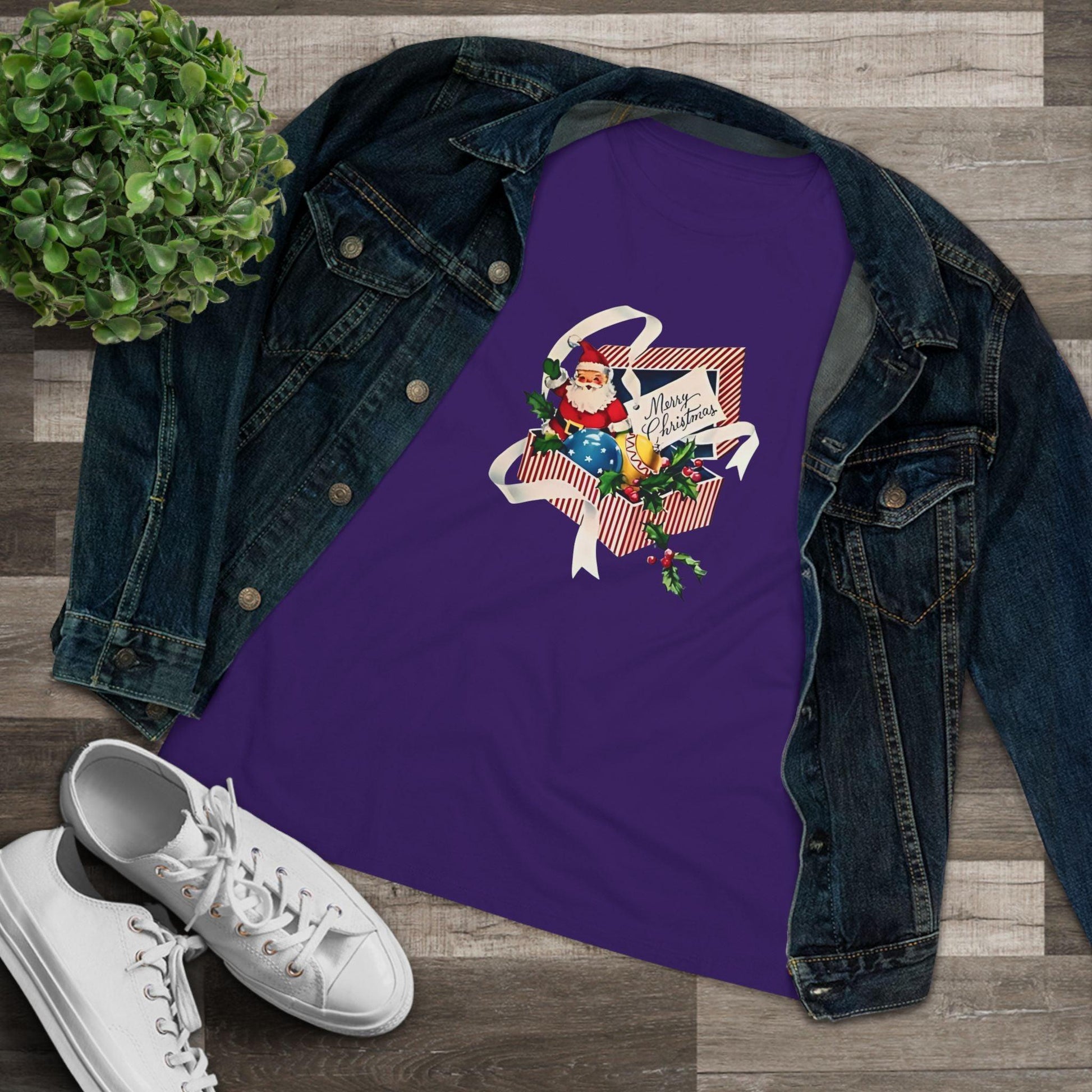 Merry Christmas Box of Ornaments - Women's Tee - Whippie's
