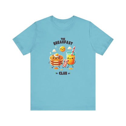 🥞 Breakfast Club 🍳 Unisex Jersey Tee ☀️ Rise and shine, breakfast time! - Whippie's