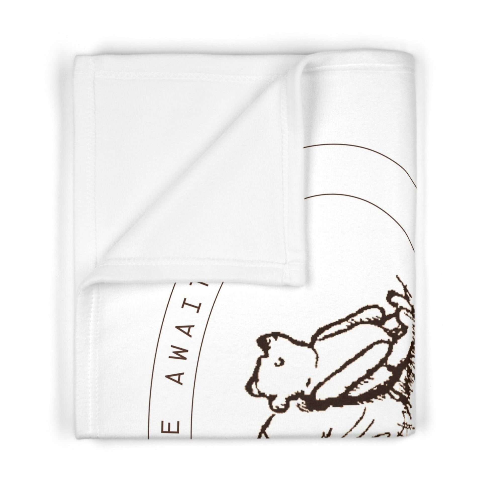 Adventure Awaits Classic Winnie the Pooh 🍯✨ Soft Fleece Baby Blanket - Personalizable - Whippie's