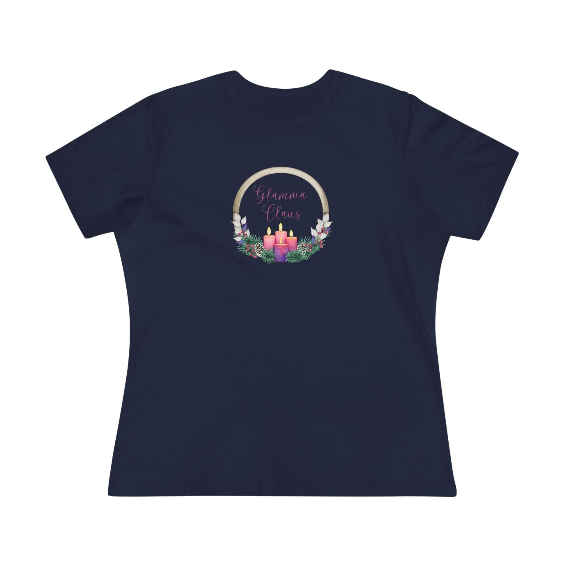 Glamma Claus - Christmas Cheer! 🤶🎄 - Women's Softstyle Tee - Whippie's