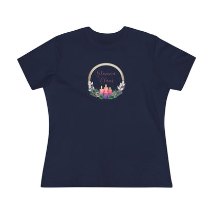 Glamma Claus - Christmas Cheer! 🤶🎄 - Women's Softstyle Tee - Whippie's