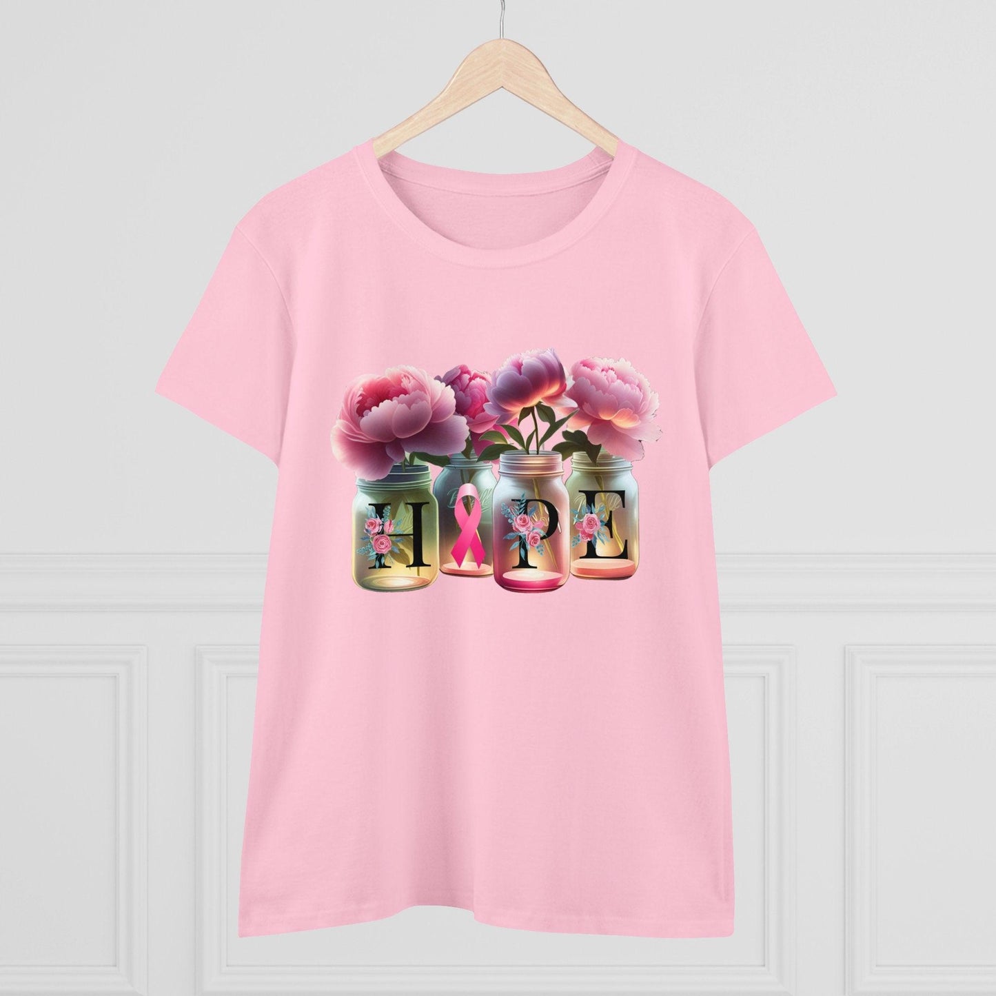 🌸 HOPE 🎀 Women's Tee 💖 A symbol of strength and resilience. - Whippie's