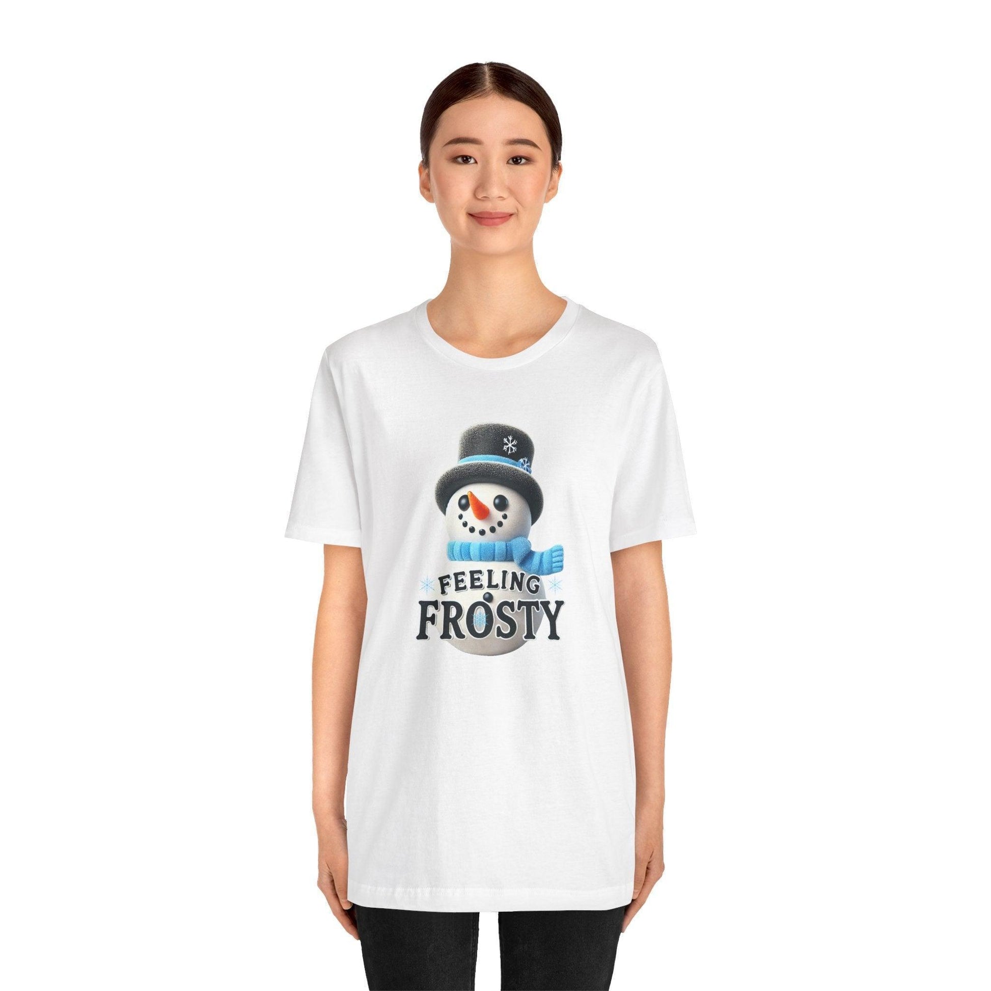 ☃️ Feeling Frosty? ❄️ Unisex Jersey Tee ✨ Embrace the winter chill! - Whippie's