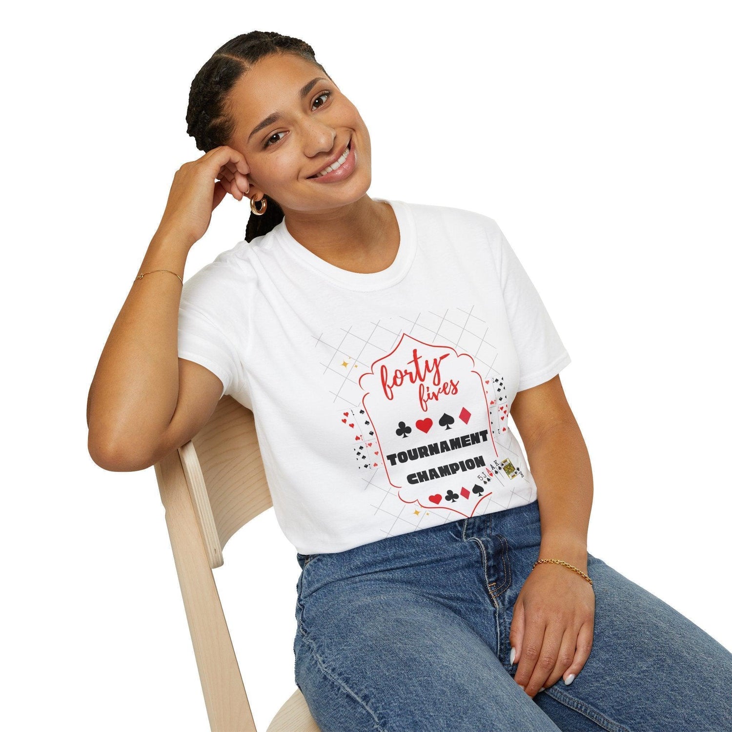 Forty-Fives Tournament Champion - Unisex T-Shirt - Whippie's
