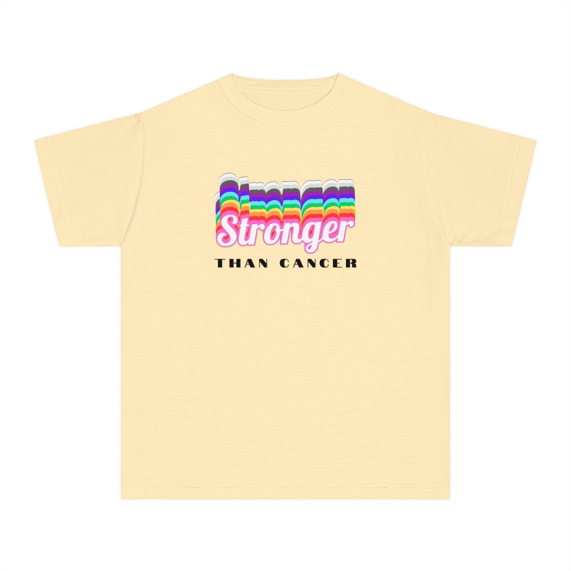 💪 Stronger Than Cancer 🎗️ Youth Midweight Tee ✨ - Whippie's