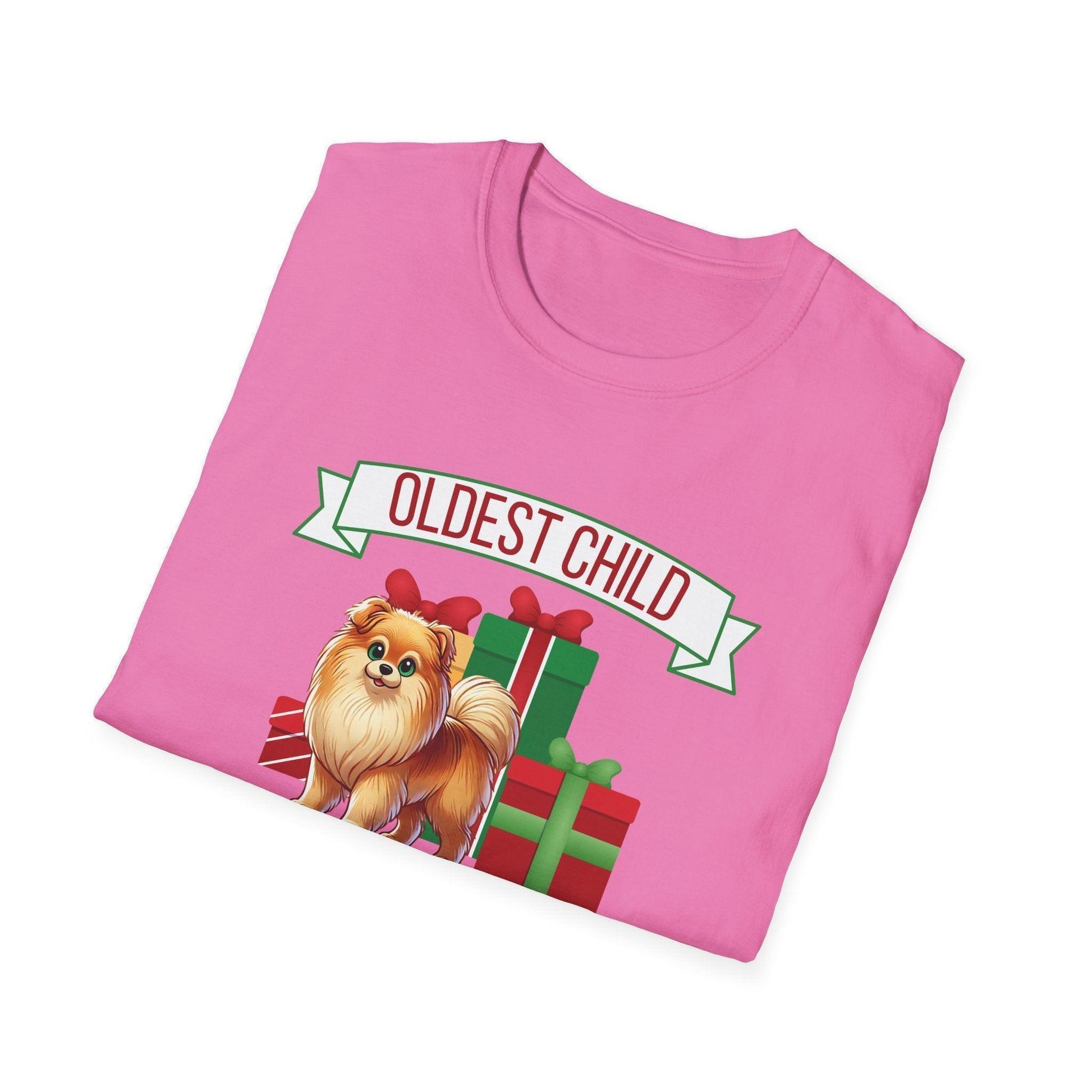 Oldest Child, The Favorite 🎁🐶 Pomeranian - Unisex Tee! 🎁👑 - Whippie's