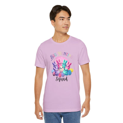 Egg Hunting Squad Unisex Jersey Tee - 🐣🐰 Hop into Easter Fun! 🐰🐣 - Whippie's