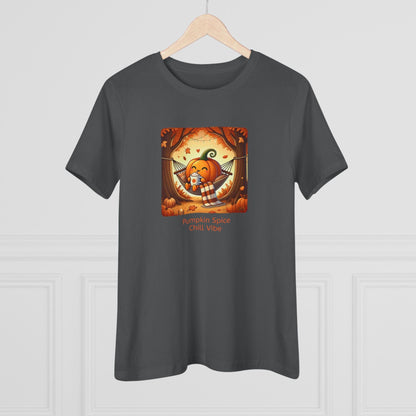 Pumpkin Spice, Chill Vibe - Women's Softstyle Tee - Whippie's