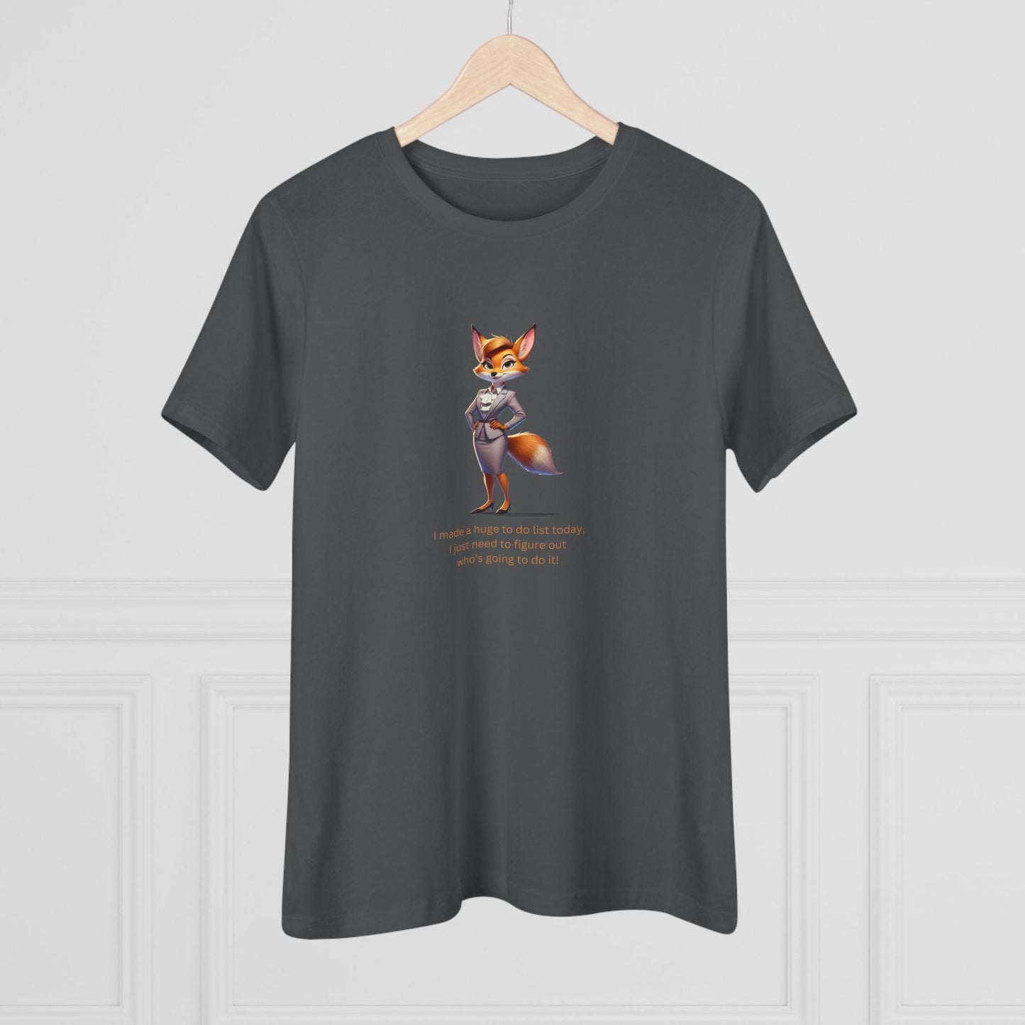 "To-Do List" Women's Tee - Who's Doing This?! 🦊📝 - Women's Tee - Whippie's
