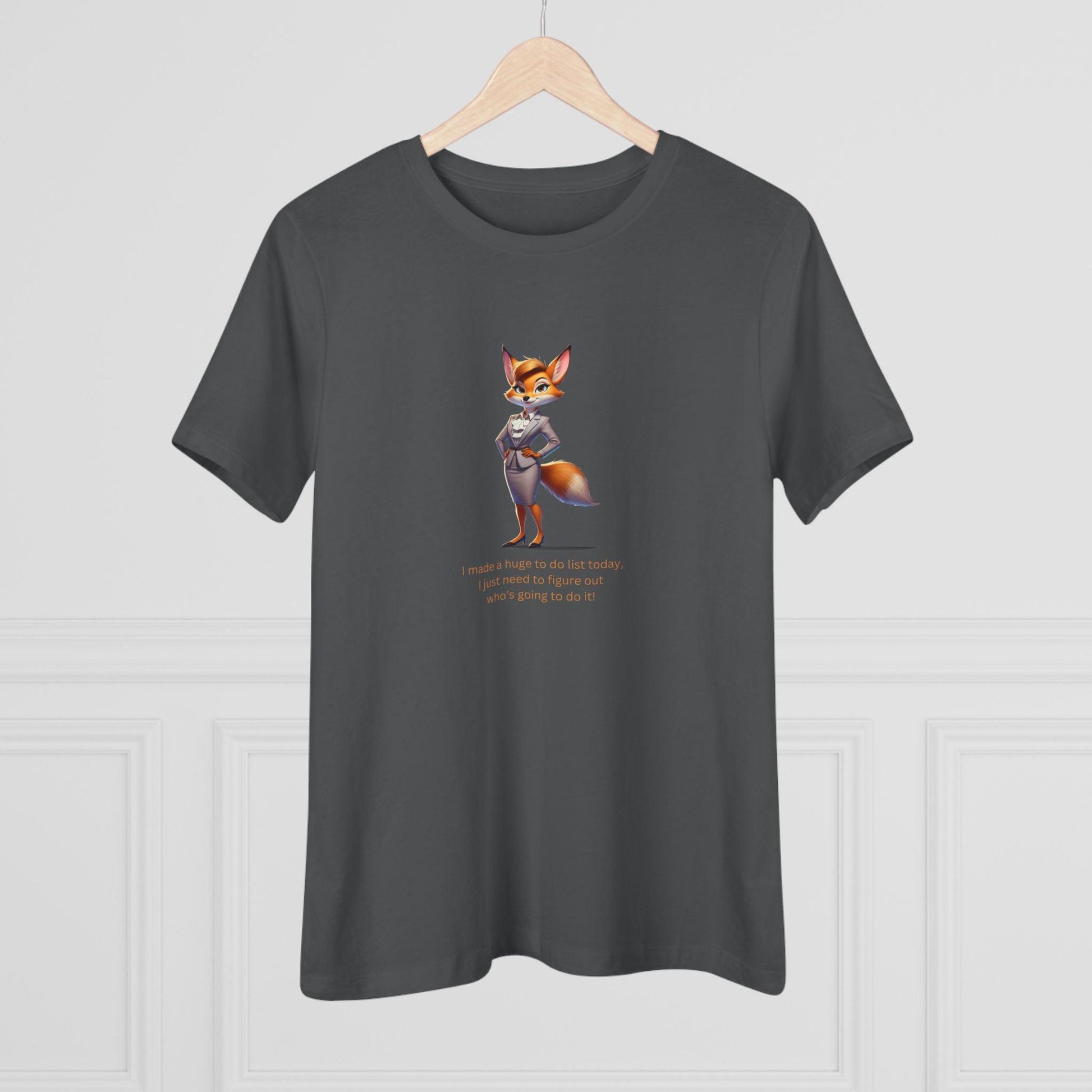 "To-Do List" Women's Tee - Who's Doing This?! 🦊📝 - Women's Tee - Whippie's