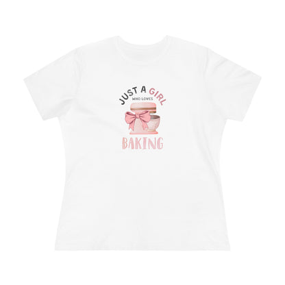 Just a Girl Who Loves... Graphic Women's Tee | Choose Your Passion 💖 - Personalizable - Whippie's