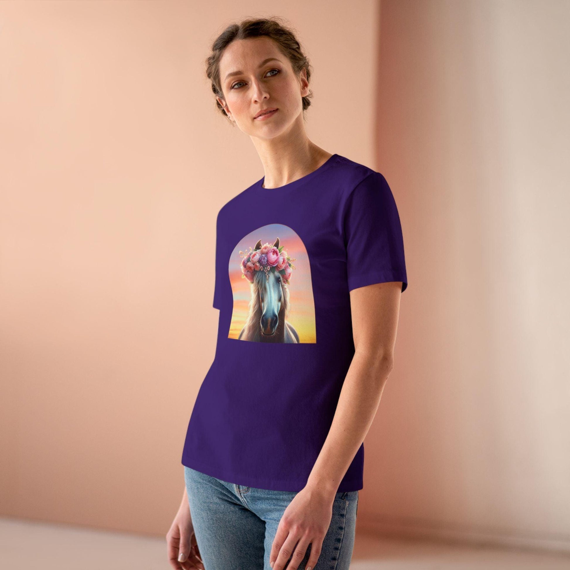 Horse Dreams Women's Tee - Embrace Your Inner Equestrian! 🐴✨ - Whippie's